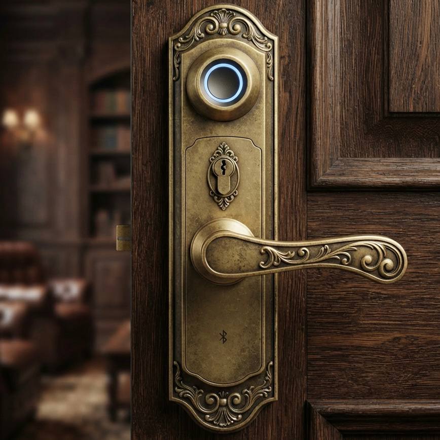 "Heritage Retro-Smart" — Smart Lock in Classic Style