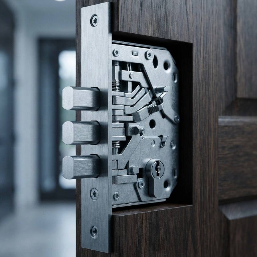"Guardian Heavy Mortise" — Heavy Lever-Type Mortise Lock