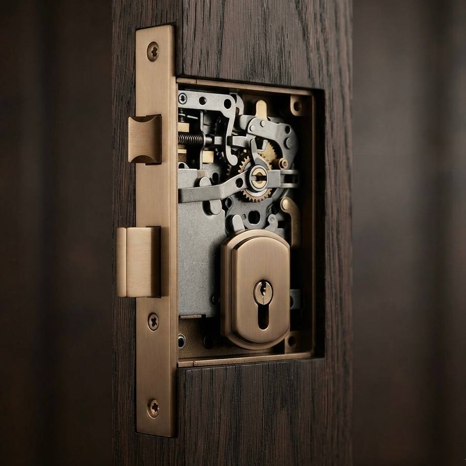"Sovereign High-Security Mortise" — Premium British Lock
