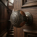"Royal Crest Door Knob" — Turning Door Knob